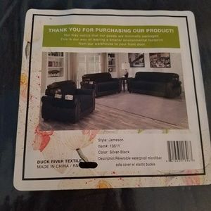 Reversible furniture cover. Sofa